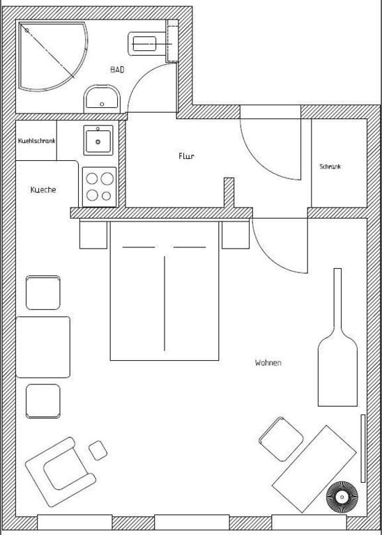 Ferienwohnung Jeremy บัดเทิลซ์ ห้อง รูปภาพ